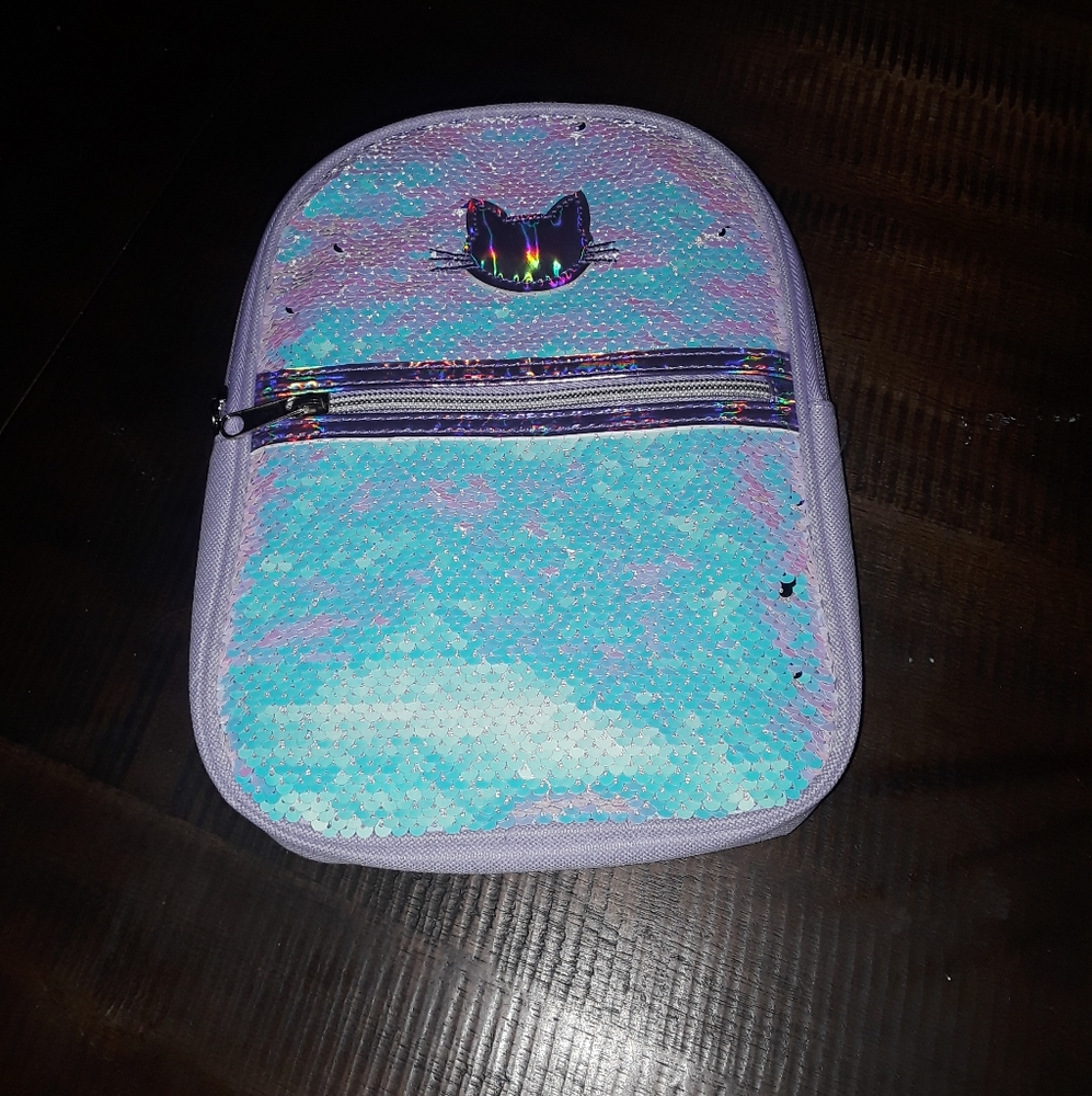 Mini Sequin Backpack